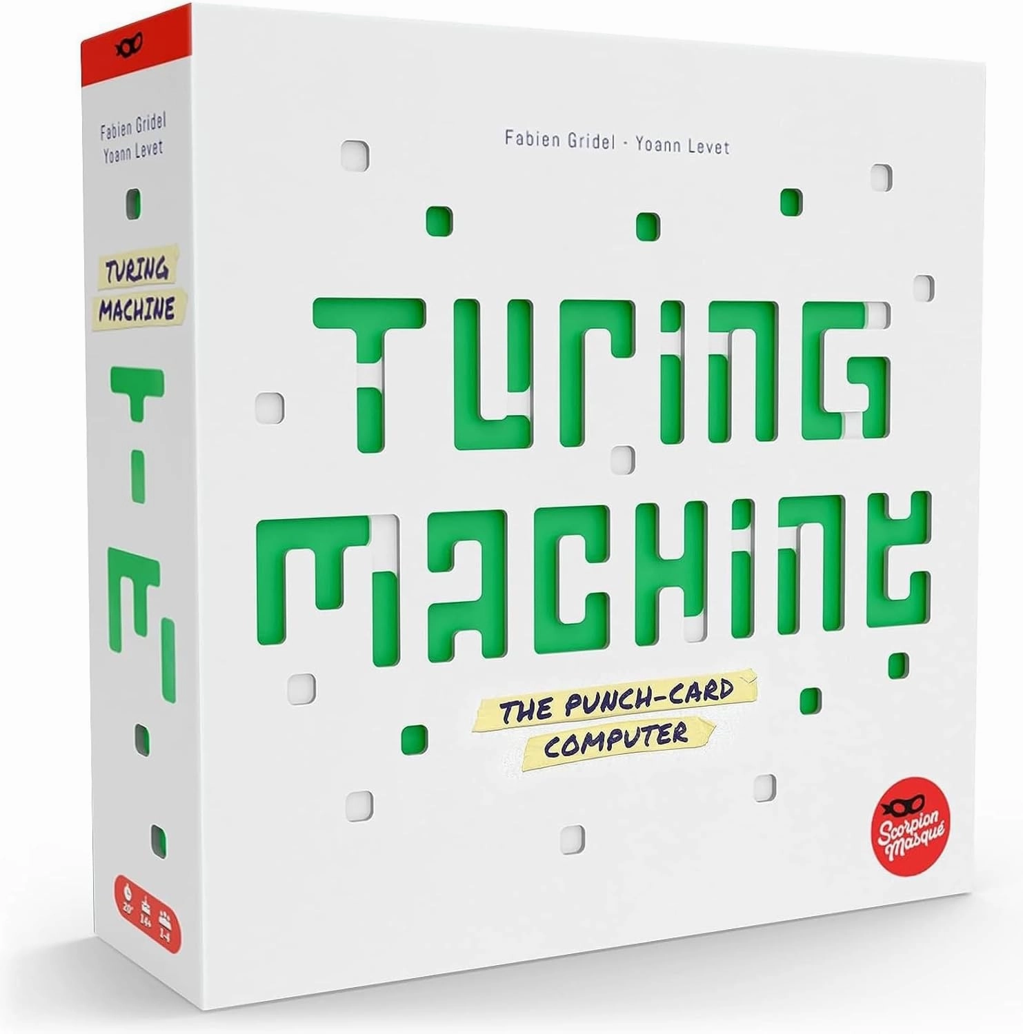 Scorpion Masque Turing Machine | Strategy Game for Teens and Adults | Ages 14  | 1 to 4 Players | 20 Minutes