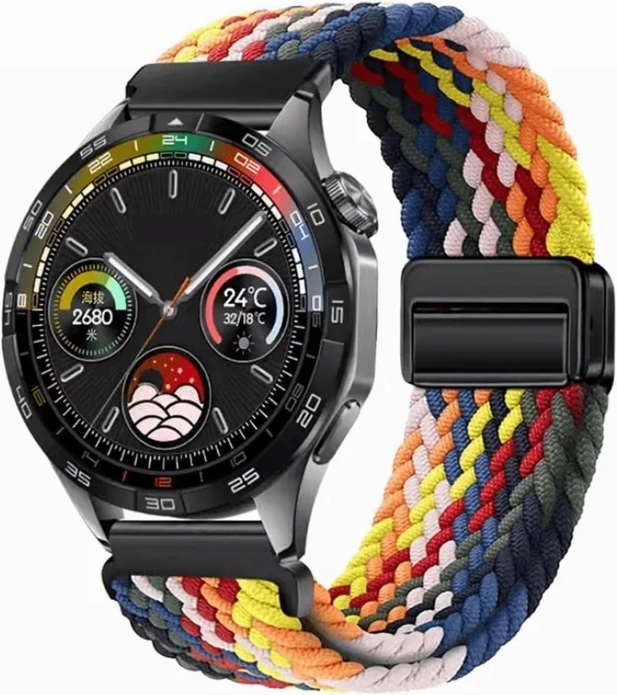 SERDAS Nylon Strap 22mm 20mm For Huawei Watch GT4/Pro 46mm/GT3/GT2 2e Breathable Bracelet For Samsung Watch 6/5/4/3/Gear S3 Watchbands