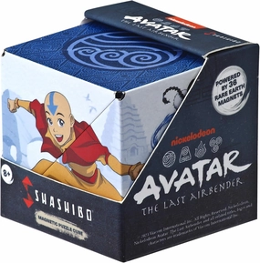 SHASHIBO Avatar The Last Airbender Shape Shifting Box - STEM Magnetic Fidget Cube That Transforms Into Over 70 Shapes, Download Fun in Motion Toys Mobile App (Water)