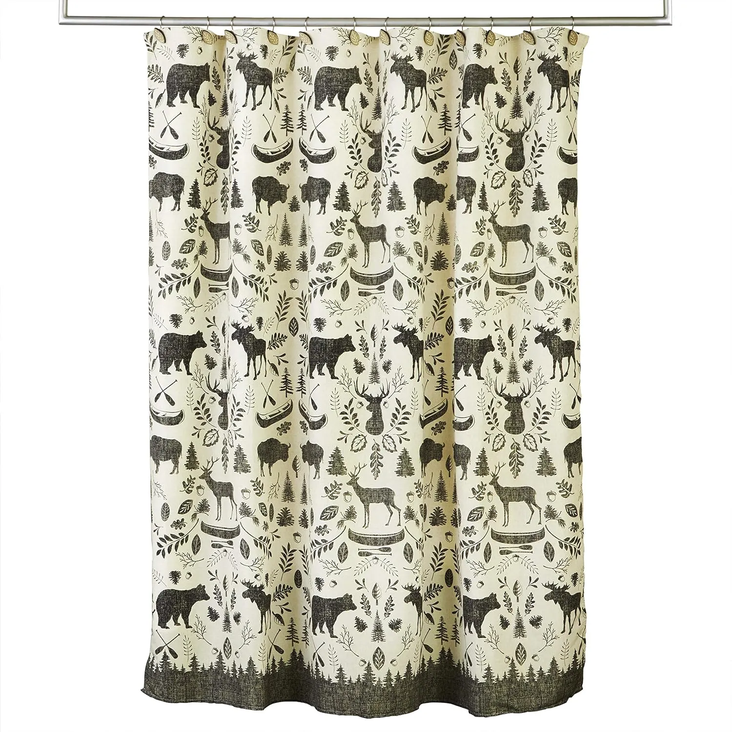 SKL Home by Saturday Knight Ltd. Aspen Lodge Shower Curtain, Taupe