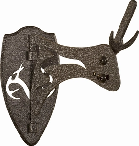 Skull Hooker Realtree Edition Little Hooker Trophy Mount - Perfect Kit for Hanging and Mounting Hogs, Aoudad, Alligator, Black Bear Skulls for Display - Available in Graphite Black and Robust Brown