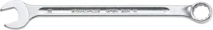 Stahlwille 40102424 Combination Wrench, Open-Box, Long, Size 24mm, 10 Degrees Ring End Angle, Made of Chrome Alloy Steel & Chrome Plated, Drop-forged & Hardened, L. 330mm