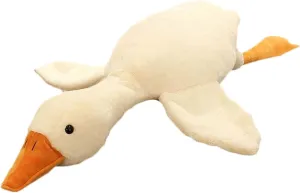 Swan Stuffed Animal, 5.5 lbs Weighted Stuffed Animals Plush Swan Toy Big Goose Weighted Plush Animals Duck Stuffed Animals Plush Pillow Toy Gifts for Kids, 35.43"