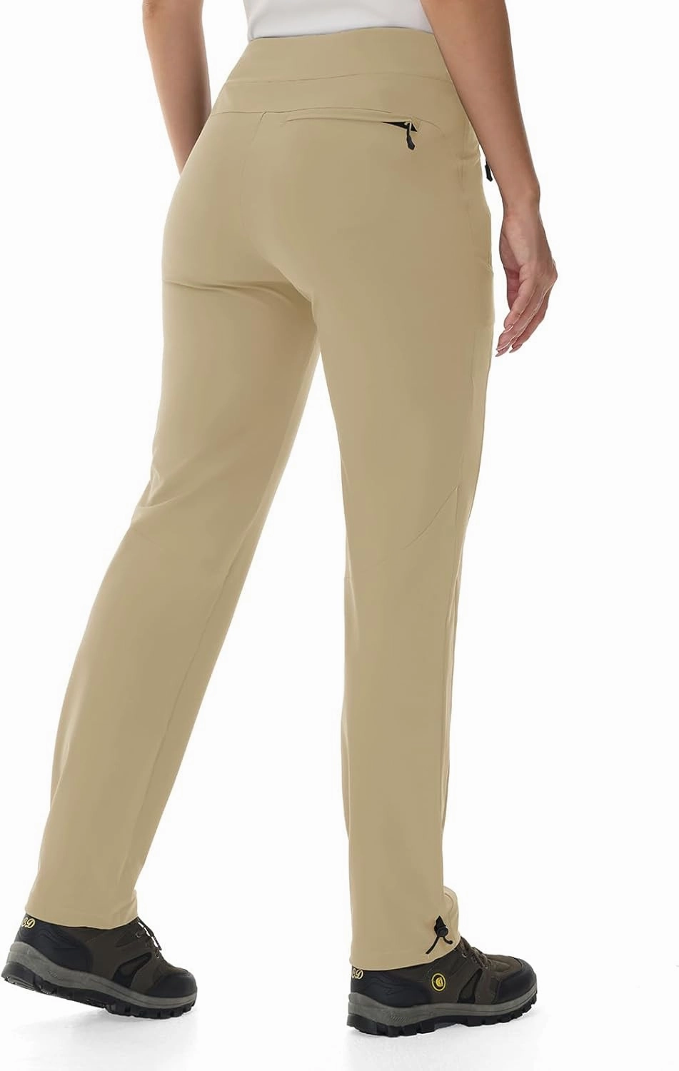TBMPOY Women's Hiking Pants Lightweight Outdoor Quick Dry Travel Joggers Water Resistant Athletic Pants Zipper Pockets