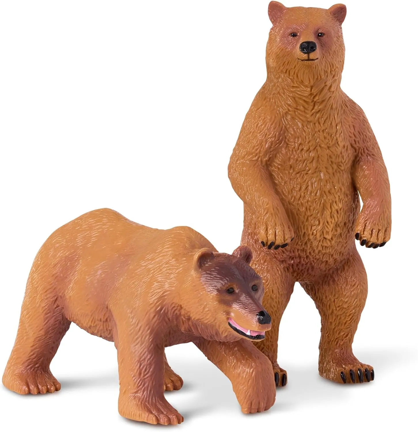Terra by Battat – Wild Animal Figurines – 6 North American Animals – Bears, Wolf, Moose & More – Animal Toys For Kids – 3 Years   – North American Animals Set 2