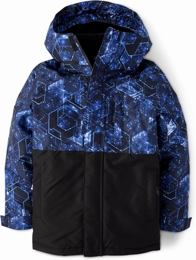 The Children's Place Boys Heavy 3 in 1 Winter Jacket, Wind-resistant Water-resistant Shell, Fleece Inner