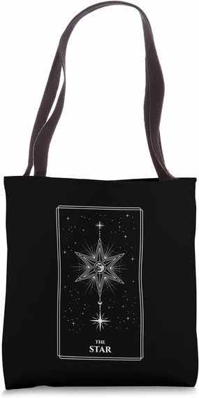 The Star Tarot Card Hope Inspiration Healing Renewal Clarity Tote Bag