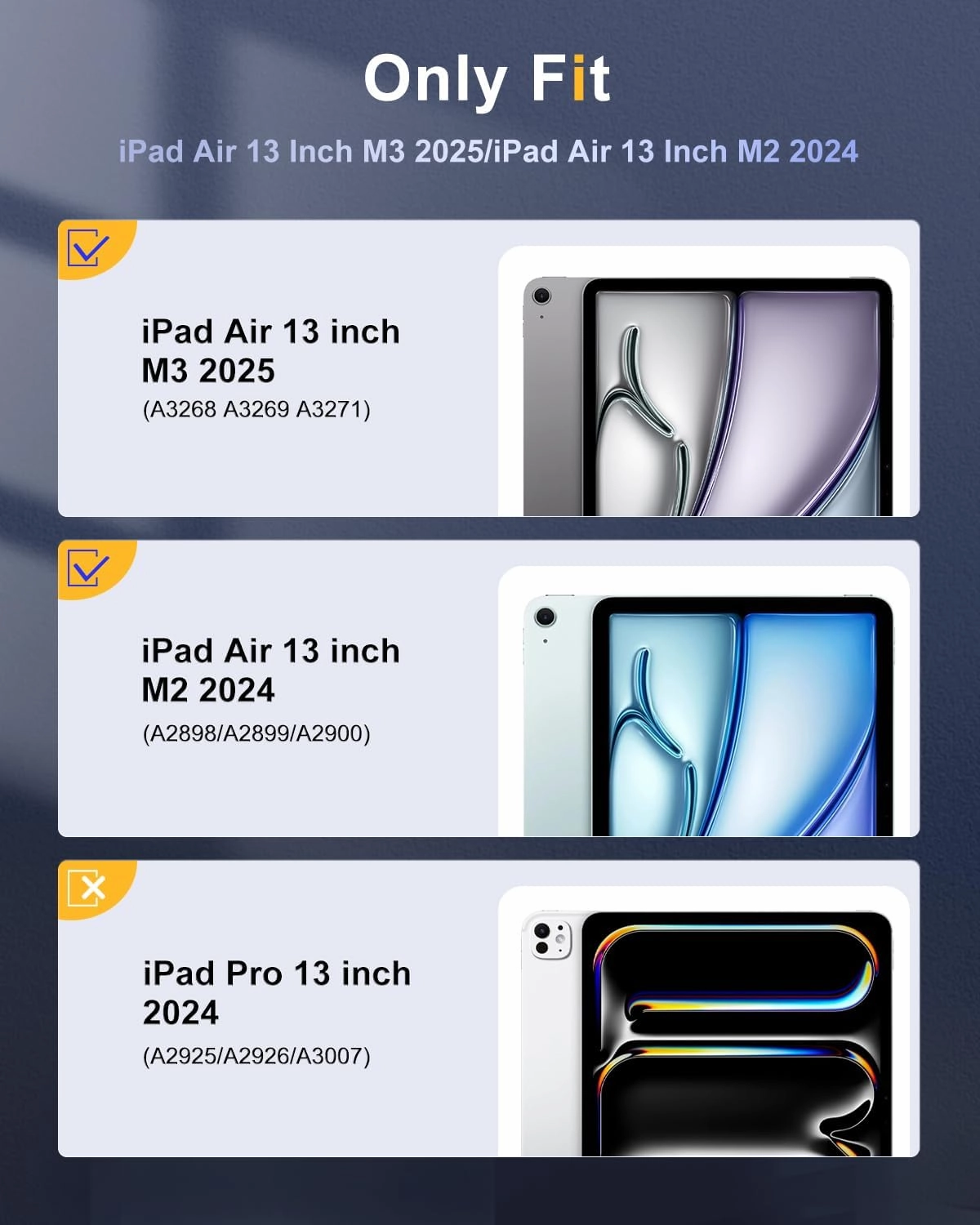 TiMOVO Case for New iPad Air 13 inch (M3/M2-2025/2024) with Pencil Holder, Slim Stand Protective Cover with Clear Transparent Back Shell for iPad Air 13 inch, Auto Wake/Sleep, Taro Purple