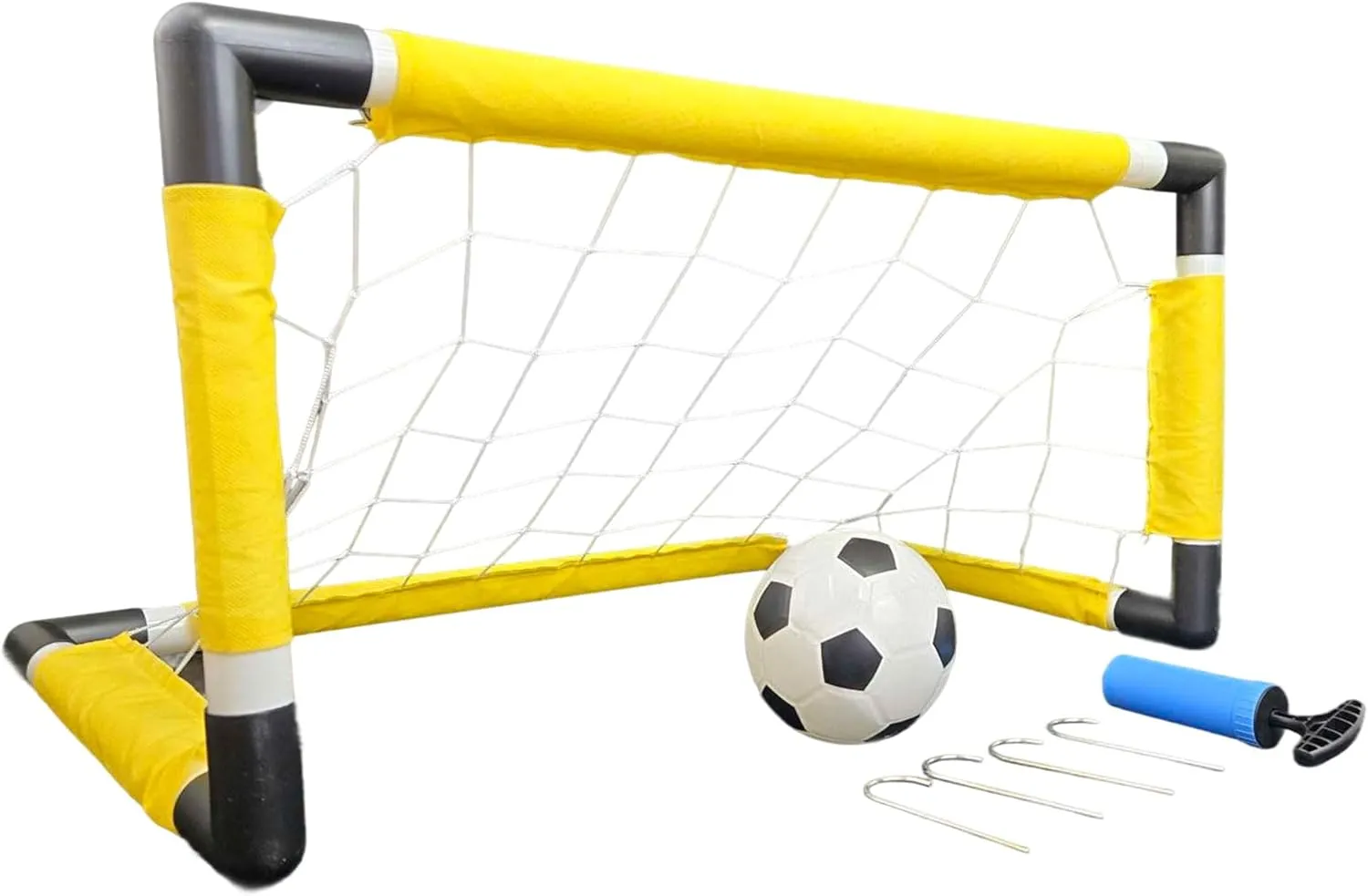 Toddler Soccer Goal Set for Active Outdoor Play - Encourages Motor Skills & Coordination, Easy-to-Assemble Backyard Sports Toy for Kids, Boys & Girls