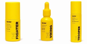 TOOLETRIES The Trooper Face Moisturizer, The Viking Beard & Hair Oil and The Fighter - Eye Gel Bundle