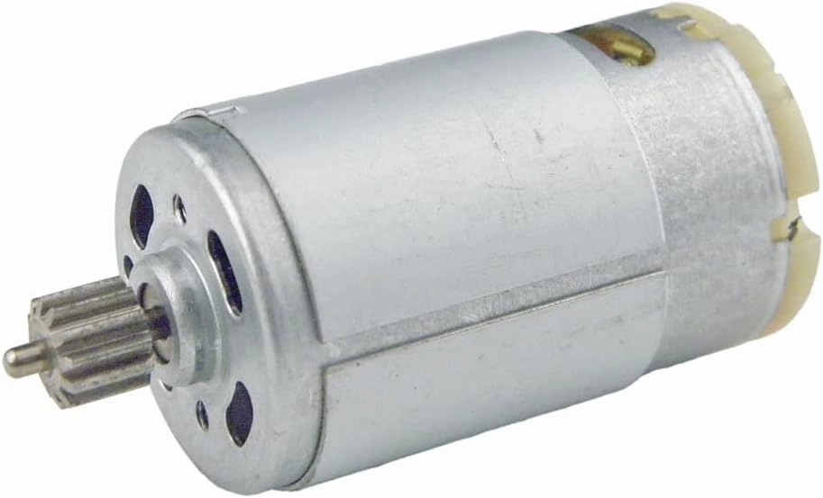 Torque Magnetic Mini Electric Motor 390 DC 6V 19000RPM With 12-Tooth Gear for DIY Toys Cars - (Speed(RPM): 1PC)