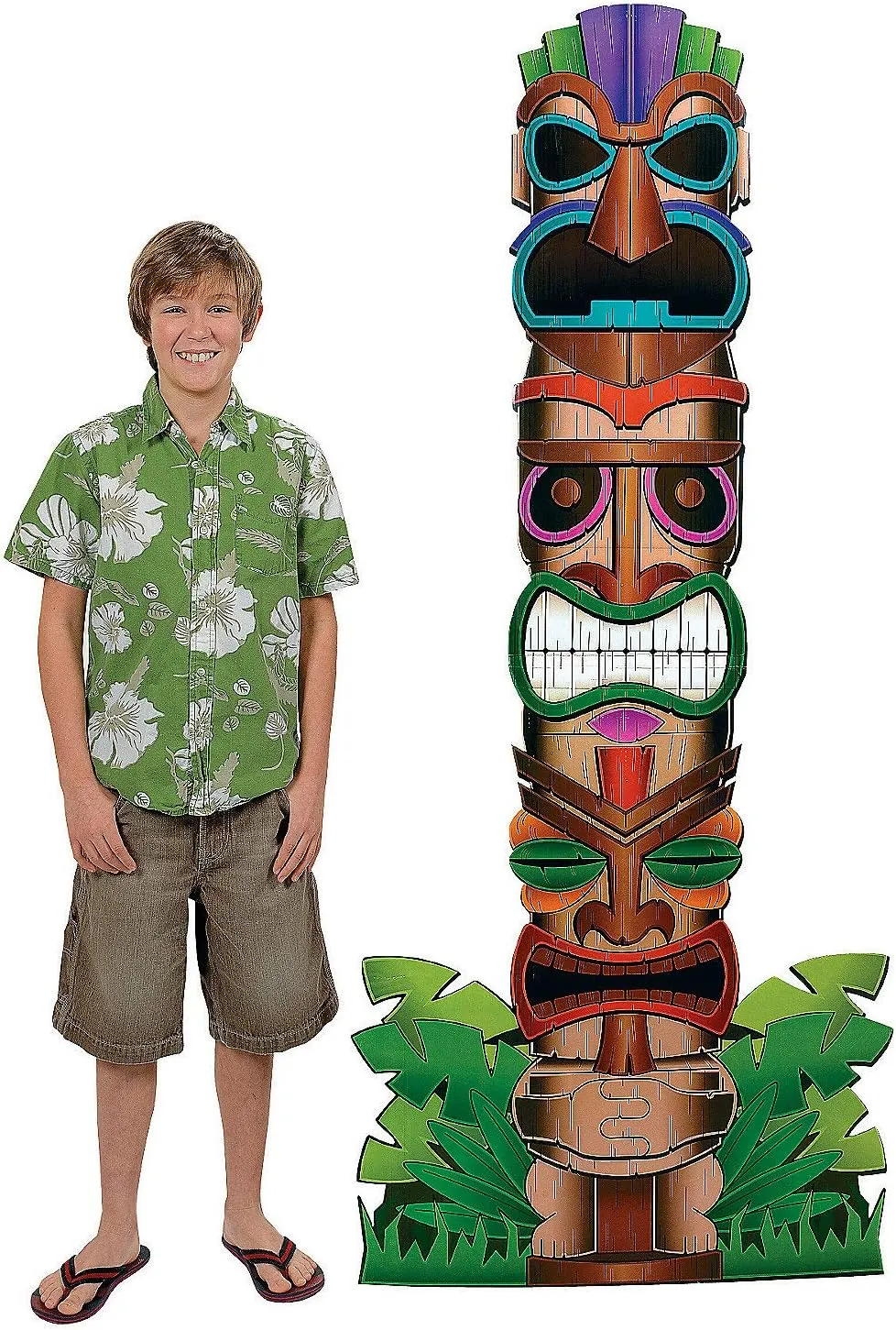 Totem Pole Cardboard Stand-Up