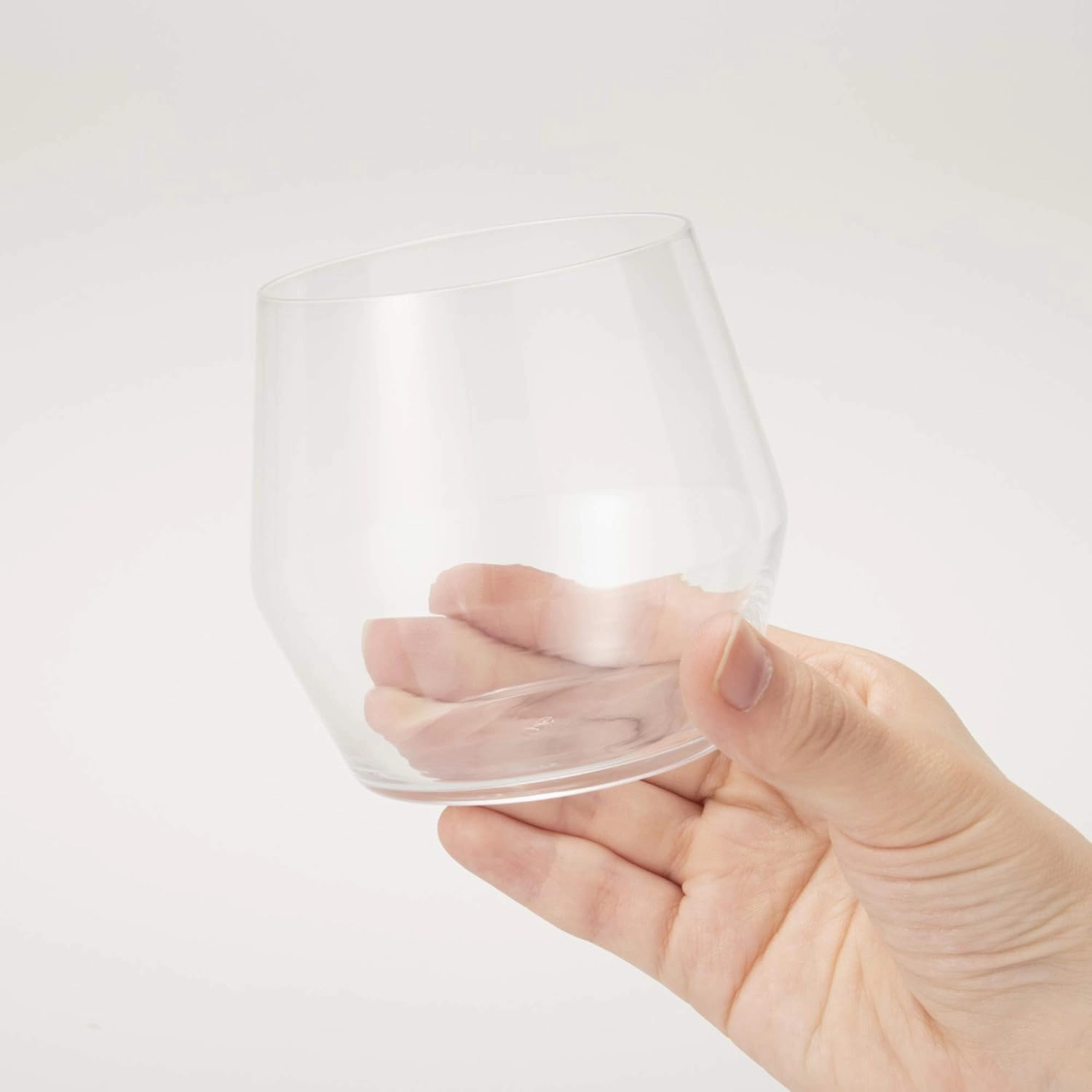 Toyo Sasaki Glass B-21124CS-JAN Tumbler, Fino, Clear, Approx. 12.8 fl oz (385 ml), Pack of 3