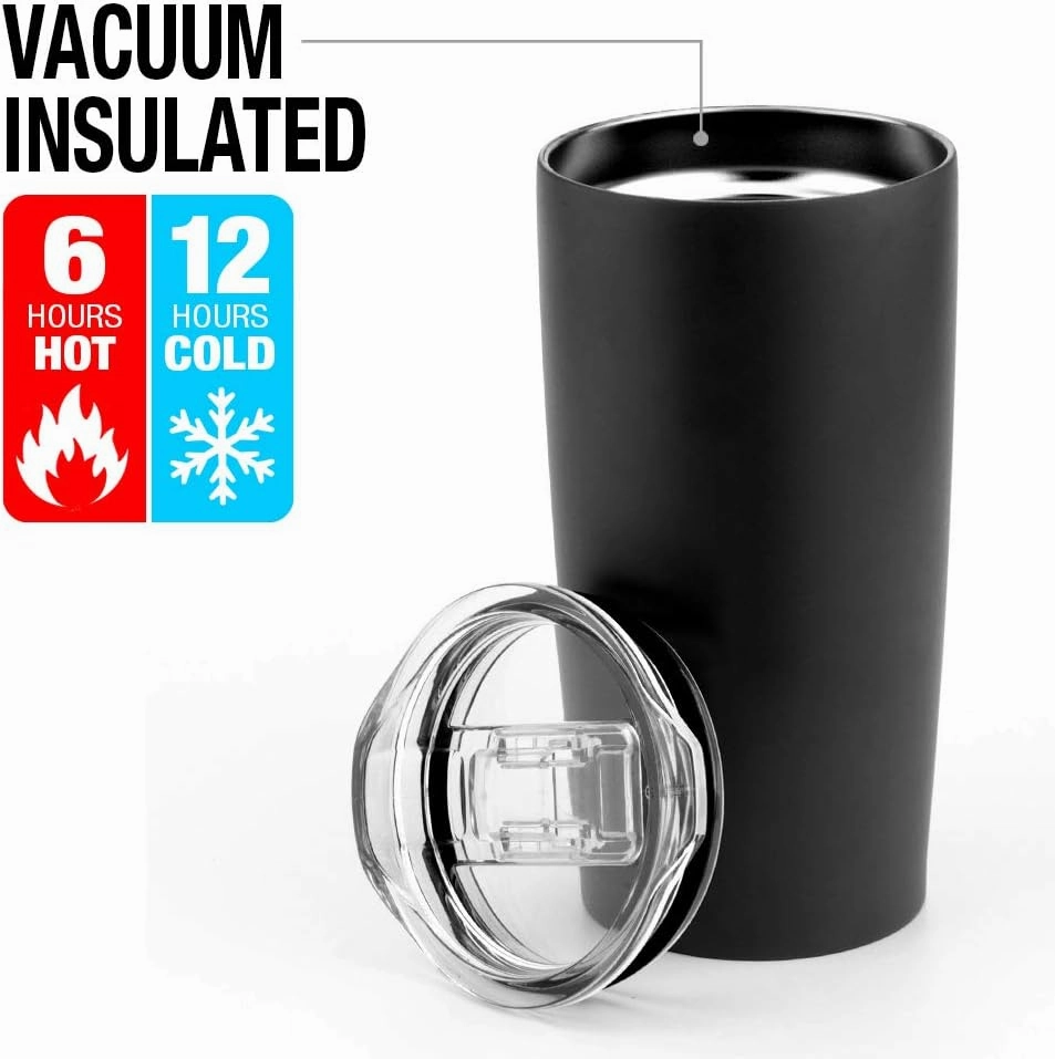 Transformers Bumblebee Stainless Steel Tumbler 20 oz Coffee Travel Mug/Cup, Vacuum Insulated & Double Wall with Leakproof Sliding Lid