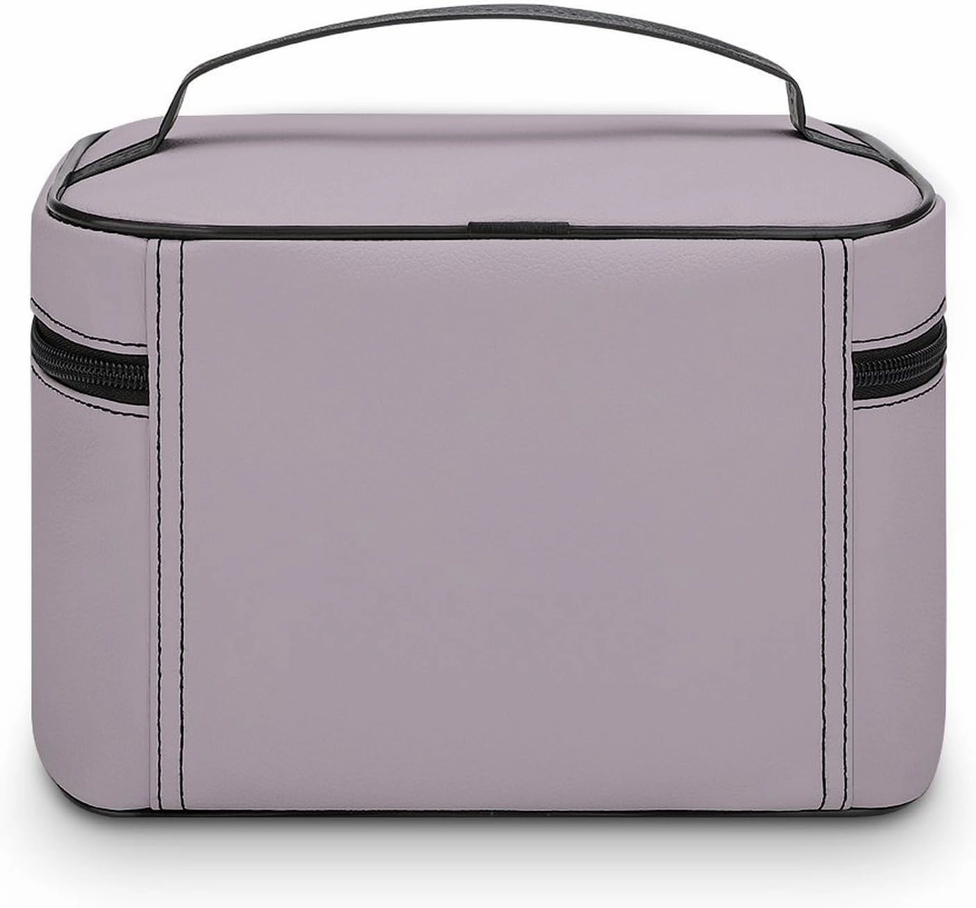 Travel Makeup Bag, Simple Stylish Chic Dusty Lilac Cosmetic Bags for Women Large Capacity Waterproof Toiletry Bag Make up Organizer