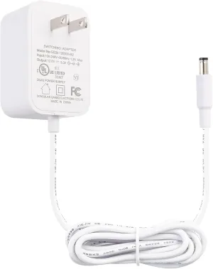 UL Listed 12V Power Cord Adapter for Graco Soothe My Way,EveryWay Soother,Sense2Soothe,Replacement for Graco Power Cord - Mode - K36V120300U, ONLY for Listed Model