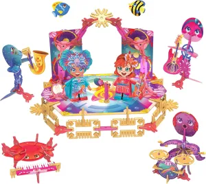 Undersea Band | Build-Your-Own Magical Sea Animals Play Set, Kids 3D Puzzle Toy - STEM Girl Toys Ages 6-7 and Up
