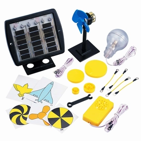 Velleman SOL/KIT3 Solar Educational Starter Kit, 1 Grade to 12 Grade, Deluxe
