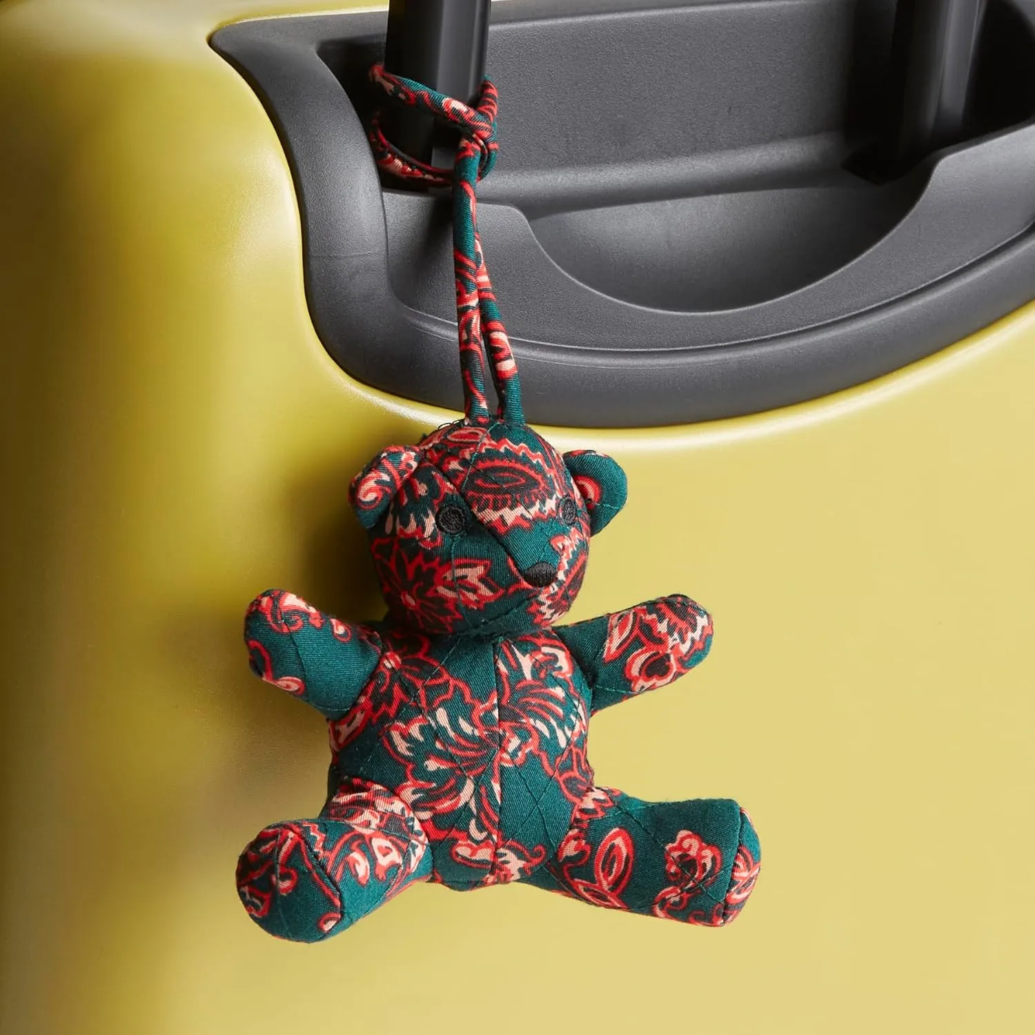 Vera Bradley Premium Cotton Bitty Bear Bag Charm