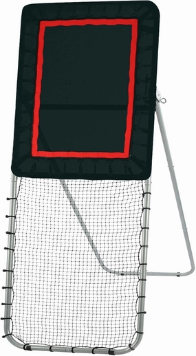 VEVOR Folding Lacrosse Rebounder for Backyard, Volleyball Bounce Back Net, Pitchback Throwback Baseball Softball Return Training Screen, Adjustable Angle Shooting Practice Training Wall