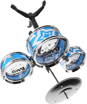VICASKY 1 Set Drum Realistic Jazz Drum Kit for Early Learning Musical for Boys Enhances Coordination Skills and Musical Abilities for Fun Music Practice and Education