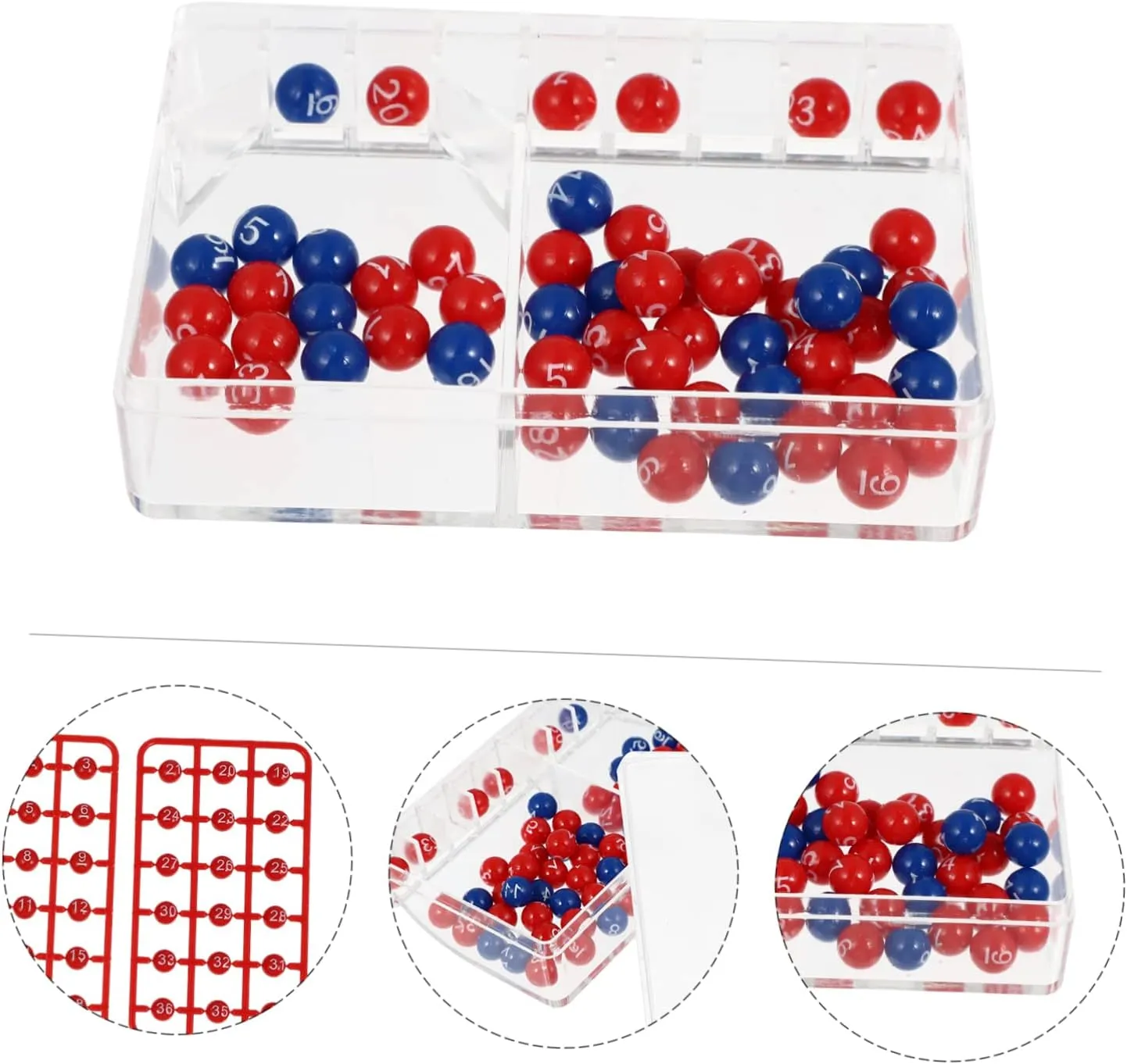 VICASKY 2 Sets Party Toys Lucky Ball Plastic Replace Child