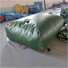 Water Storage Bladder，63-1585 Gallon Portable Collapsible Large Capacity Water Storage Tank Bladder, for RV Truck, Emergency Irrigation(5000 L/1320 Gallon/2.5x2x1 m)