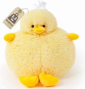 Weighted Stuffed Animals Duck - Plush Soft Yellow Duck Stuffed Animal - Cozy Duck Weighted Stuffed Animals Toy - Wonderful Gift for Kids and Adults - 20 Inch 3.3 lb