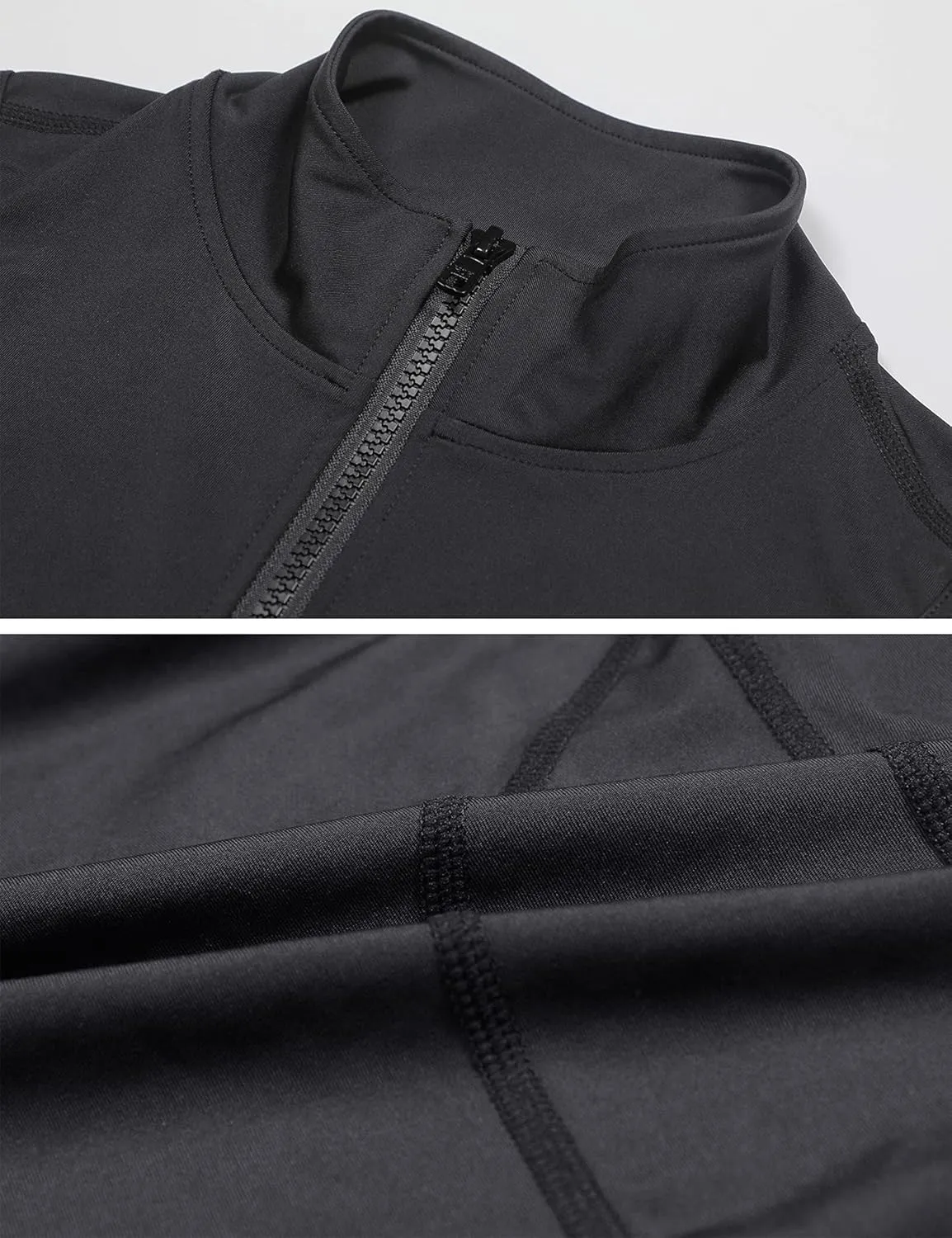 Women Summer Lightweight Cropped Athletic Zip Up Sleeveless Jackets Workout Gym Seamless Vests