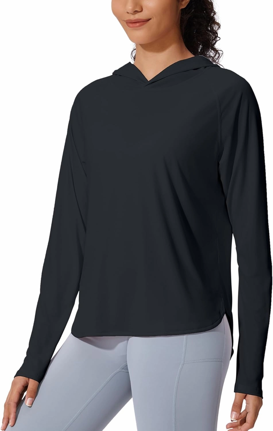 Women's UPF 50  Sun Shirt SPF Long Sleeve Lightweight Hoodie UV Protection Clothing Hiking Fishing Outdoor