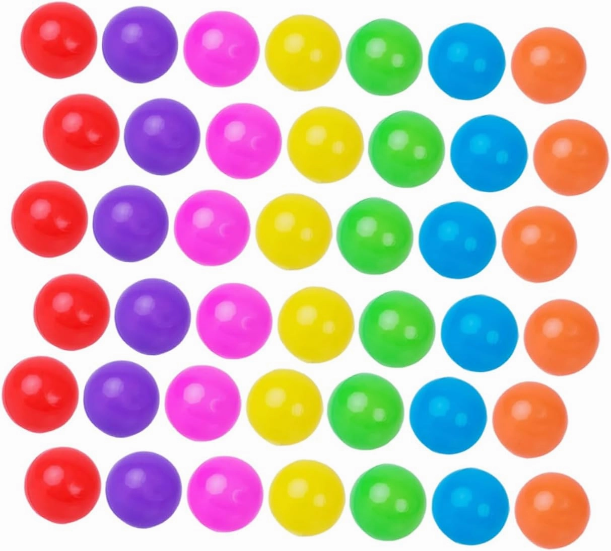 Yardwe 100Pcs Ocean Balls for Crush Balls for Ball Pits Play Tents and Birthday Parties Fun and Safe Playtime