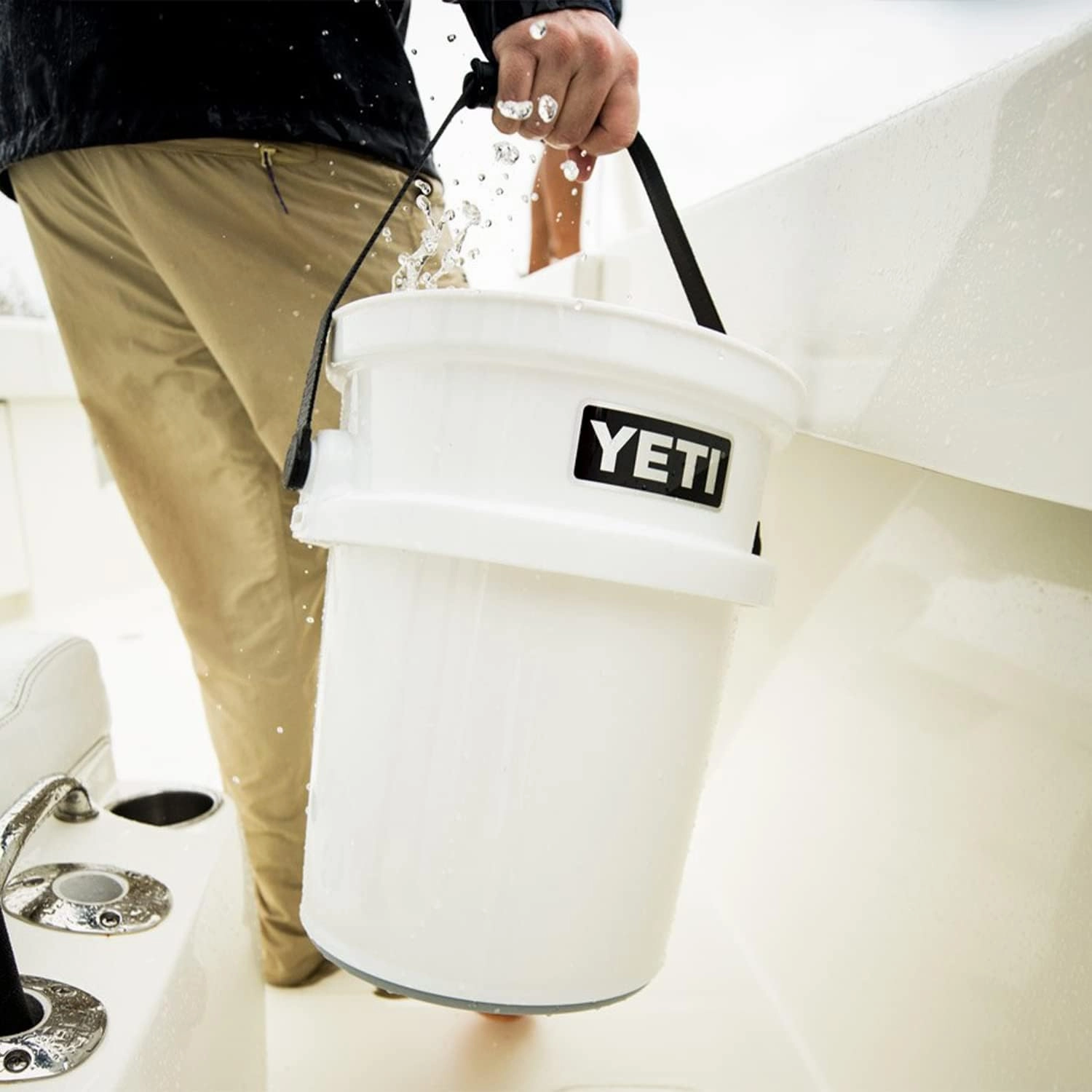 YETI Loadout 5-Gallon Bucket, Impact Resistant Fishing/Utility Bucket