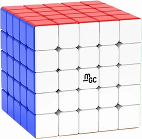 YJ MGC 5x5 M Stickerless Speed Cube MGC Magnetic 5x5x5 Cube Puzzle