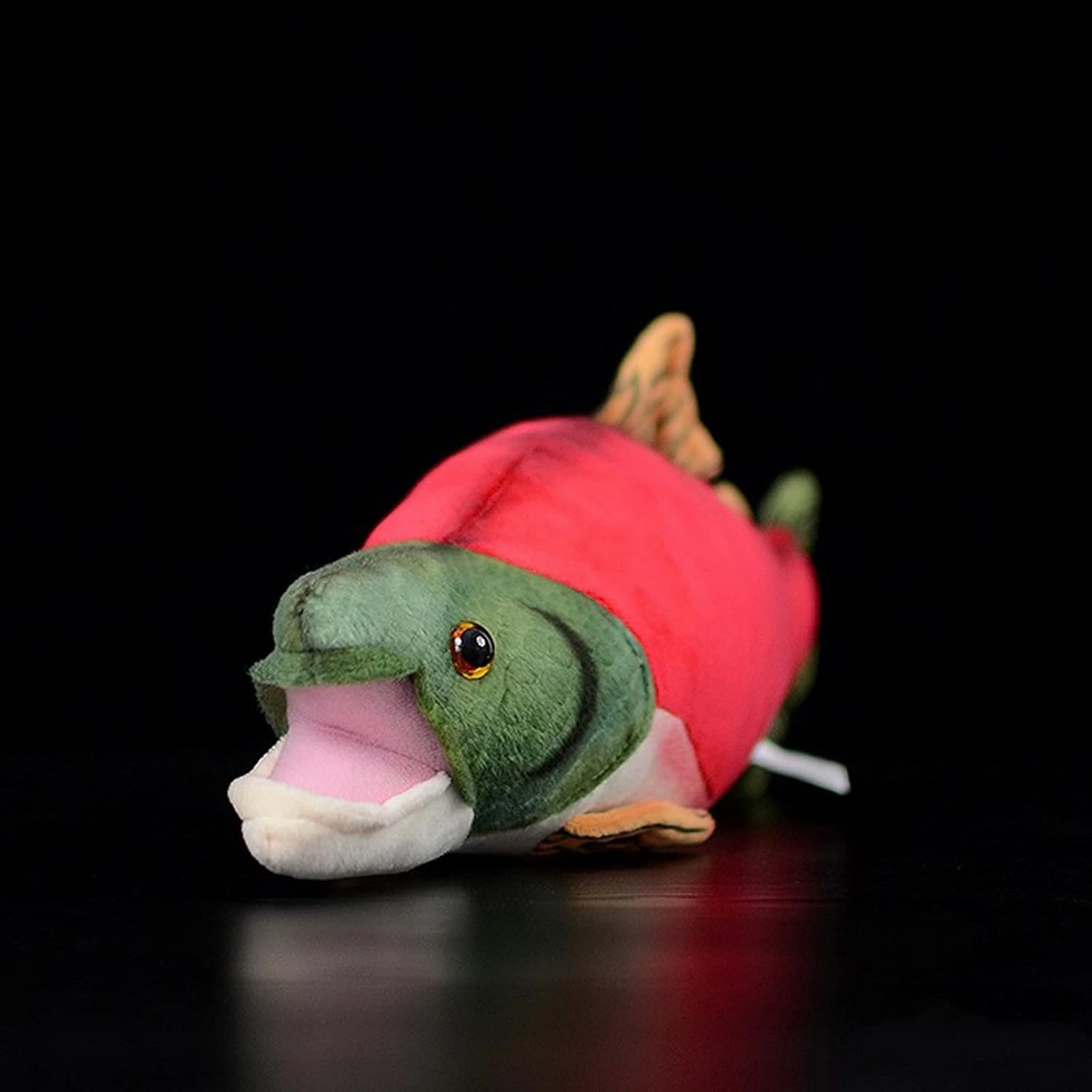 ZHONGXIN 15" Cute Sockeye Salmon Plush Toy, Stuffed Animal for Kids, Deep Sea Collection Gift (Sockeye Salmon)
