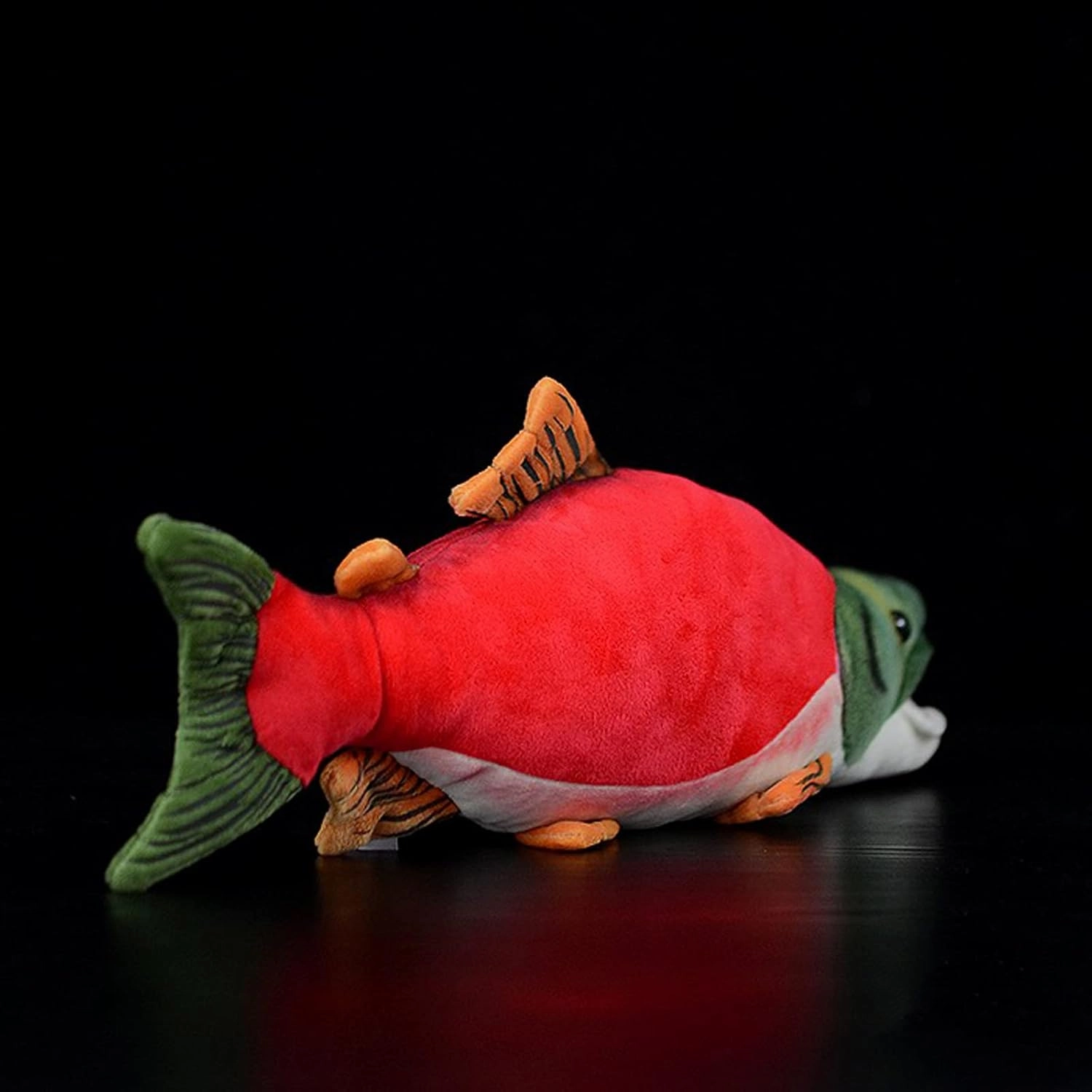 ZHONGXIN 15" Cute Sockeye Salmon Plush Toy, Stuffed Animal for Kids, Deep Sea Collection Gift (Sockeye Salmon)